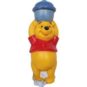Vintage Disney Winnie the Pooh Tootsietoy Squeeze‎ Toy Honey Pot Figure